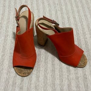 Red Cork heels